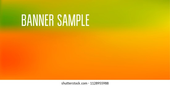 Cover banner gradient background with text. Minimalist graphic design layout template for advertising, creative and business concept. Abstract sale poster vector. Banner design.