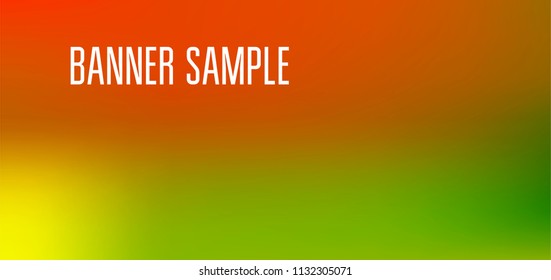 Cover banner gradient background with text. Minimalist graphic design layout template for advertising, creative and business concept. Abstract sale poster vector. Banner design.