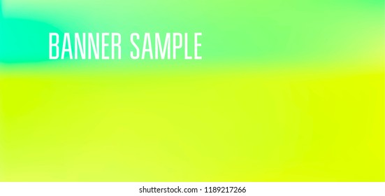 Cover banner gradient background with text. Minimalist graphic design layout template for advertising, creative and business concept. Abstract sale poster vector. Banner design.