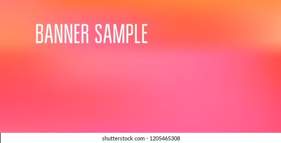 Cover banner gradient background with text. Minimalist graphic design layout template for advertising, creative and business concept. Abstract sale poster vector. Banner design.