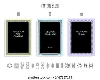 Cover book in abstract black style. Magazine minimal cover, banner. Minimal poster. Brochure creative design