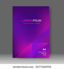 Cover book and brochure template background design. for Annual report, magazine, flyer, poster. vector concept 
