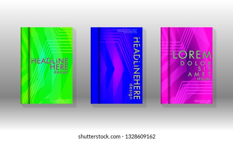 Cover book colorful hexagon abstract background. Transparent vector background in EPS 10.