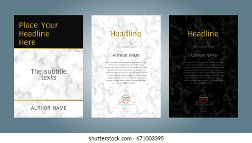 Cover book design layout template, Inspiration for your design product such as brochure, annual report, flyer, magazine, Easy to use and edit by add your own logo, images, and text, whatever you want.