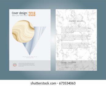 Cover book design layout template, Inspiration for your design product such as brochure, annual report, flyer, magazine, Easy to use and edit by add your own logo, images, and text, whatever you want.