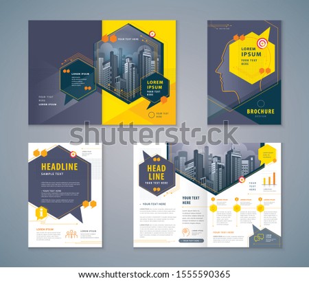 Cover Book Design Set, Speech Bubbles Background vector Template Brochures, flyer, presentations, leaflet, magazine, invitation card, annual report, social networks, talk bubbles