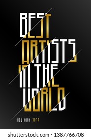 cover of a book, with details in gold