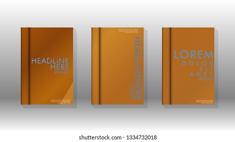 Cover book with a geometric design background. Valid for banners, placards, leaflets, poster designs, etc. Eps10 vector template