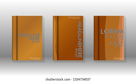 Cover book with a geometric design background. Valid for banners, placards, leaflets, poster designs, etc. Eps10 vector template