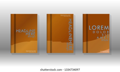 Cover book with a geometric design background. Valid for banners, placards, leaflets, poster designs, etc. Eps10 vector template