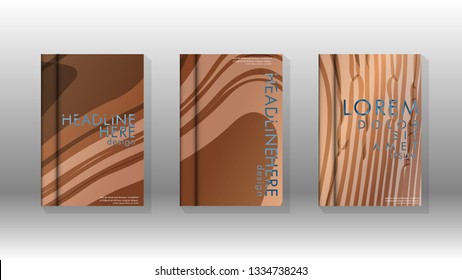 Cover book with a geometric design background. Valid for banners, placards, leaflets, poster designs, etc. Eps10 vector template