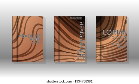 Cover book with a geometric design background. Valid for banners, placards, leaflets, poster designs, etc. Eps10 vector template