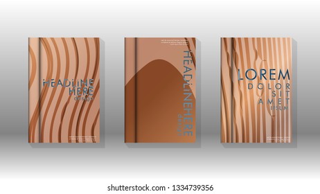 Cover book with a geometric design background. Valid for banners, placards, leaflets, poster designs, etc. Eps10 vector template