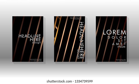 Cover book with a geometric design background. Valid for banners, placards, leaflets, poster designs, etc. Eps10 vector template