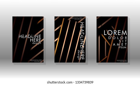 Cover book with a geometric design background. Valid for banners, placards, leaflets, poster designs, etc. Eps10 vector template