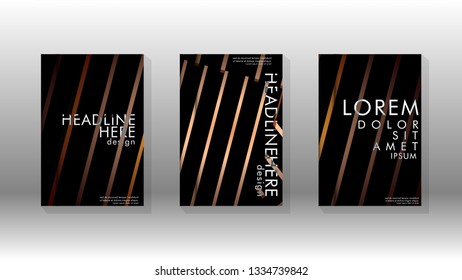 Cover book with a geometric design background. Valid for banners, placards, leaflets, poster designs, etc. Eps10 vector template
