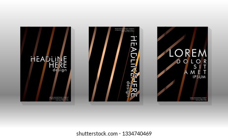 Cover book with a geometric design background. Valid for banners, placards, leaflets, poster designs, etc. Eps10 vector template