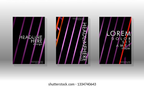 Cover book with a geometric design background. Valid for banners, placards, leaflets, poster designs, etc. Eps10 vector template