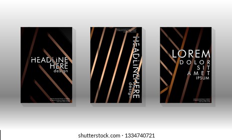 Cover book with a geometric design background. Valid for banners, placards, leaflets, poster designs, etc. Eps10 vector template