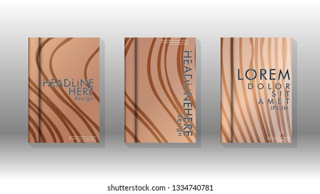 Cover book with a geometric design background. Valid for banners, placards, leaflets, poster designs, etc. Eps10 vector template