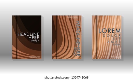 Cover book with a geometric design background. Valid for banners, placards, leaflets, poster designs, etc. Eps10 vector template