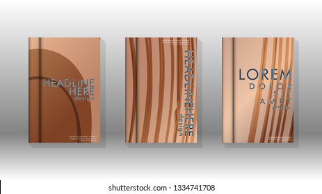 Cover book with a geometric design background. Valid for banners, placards, leaflets, poster designs, etc. Eps10 vector template