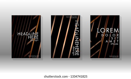 Cover book with a geometric design background. Valid for banners, placards, leaflets, poster designs, etc. Eps10 vector template