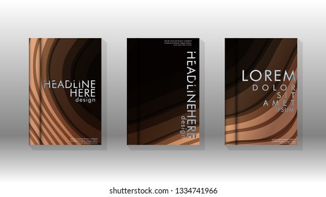 Cover book with a geometric design background. Valid for banners, placards, leaflets, poster designs, etc. Eps10 vector template
