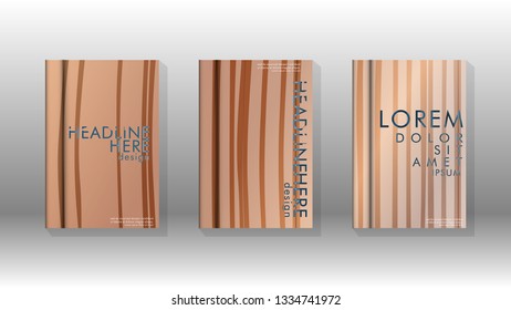 Cover book with a geometric design background. Valid for banners, placards, leaflets, poster designs, etc. Eps10 vector template