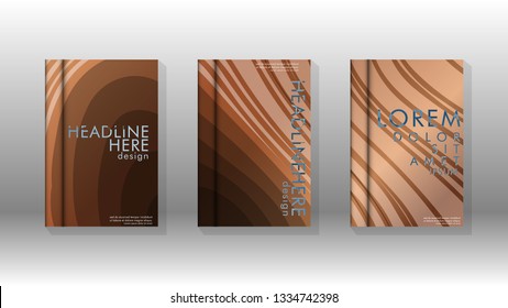 Cover book with a geometric design background. Valid for banners, placards, leaflets, poster designs, etc. Eps10 vector template