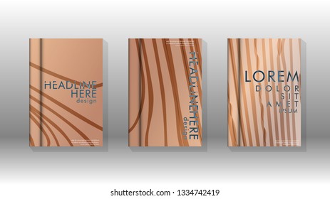 Cover book with a geometric design background. Valid for banners, placards, leaflets, poster designs, etc. Eps10 vector template