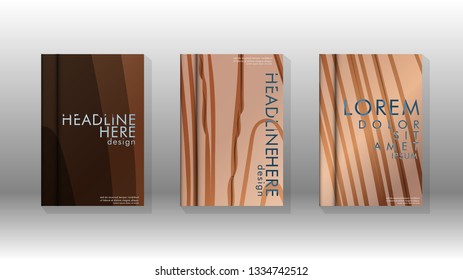 Cover book with a geometric design background. Valid for banners, placards, leaflets, poster designs, etc. Eps10 vector template