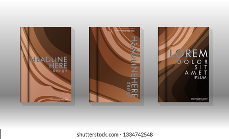 Cover book with a geometric design background. Valid for banners, placards, leaflets, poster designs, etc. Eps10 vector template