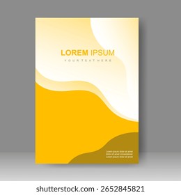 Cover book modern layout design. for Annual report, Brochure template, catalog, Simple Flyer promotion, magazine. Vector illustration