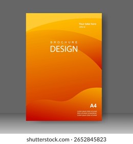 Cover Buch modernes Layout Design. für Geschäftsbericht, Broschüre Vorlage, Katalog, Simple Flyer Förderung, Magazin. Vektorgrafik