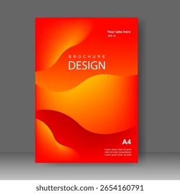 Cover Buch modernes Layout Design. für Geschäftsbericht, Broschüre Vorlage, Katalog, Simple Flyer Förderung, Magazin. Vektorgrafik