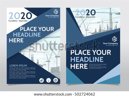 cover book portfolio presentation brochure design stock vector portfolio layout designs