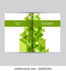 Cover Booklet Scientific Journal, Template 