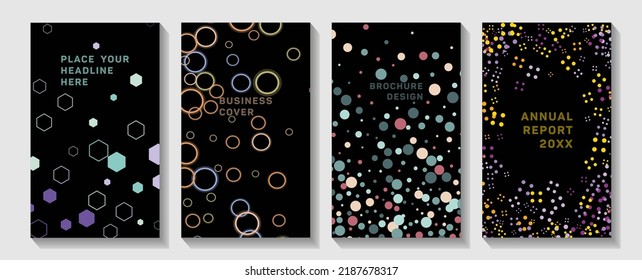 Cover bright color pattern background polygon design or hexagon star and heart. Luxury holiday creative line pattern and golden stars. 