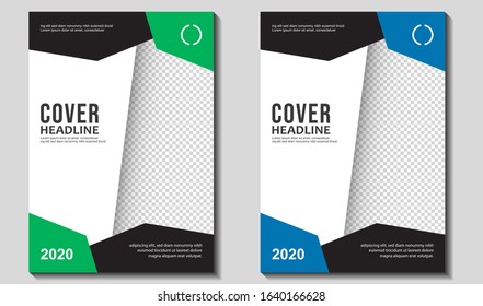 Cover, Brochure ,Book, Flyer, folder, Document Template Mockup. Design abstract Vector Graphic EPS10