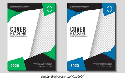 Cover, Brochure ,Book, Flyer, folder, Document Template Mockup. Design abstract Vector Graphic EPS10
