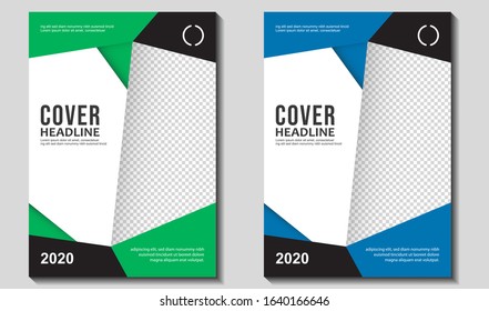 Cover, Brochure ,Book, Flyer, folder, Document Template Mockup. Design abstract Vector Graphic EPS10