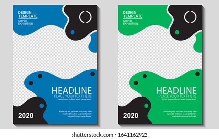 Cover, Brochure ,Book, Flyer, folder Template Mockup. Design abstract Vector Graphic EPS10