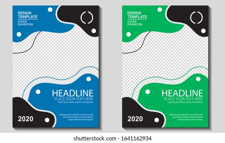 Cover, Brochure ,Book, Flyer, folder Template Mockup. Design abstract Vector Graphic EPS10