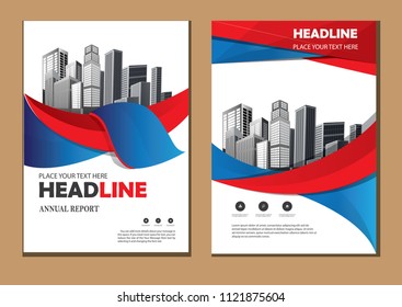 cover Brochure layout annual report poster flyer in A4 with geometric shape