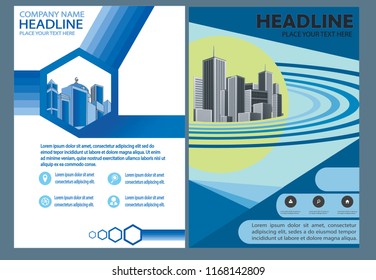 cover Brochure layout annual report poster flyer in A4 with geometric shape
