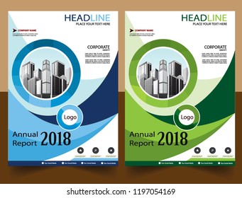 cover Brochure layout annual report poster flyer in A4 with geometric shape