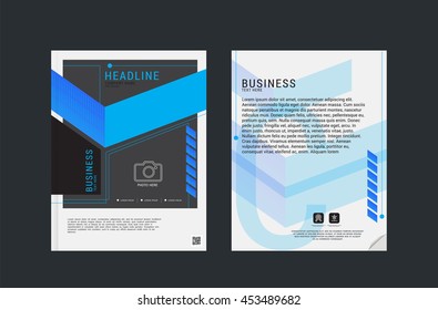 Cover Brochure report business magazine poster template. Flyers design template 