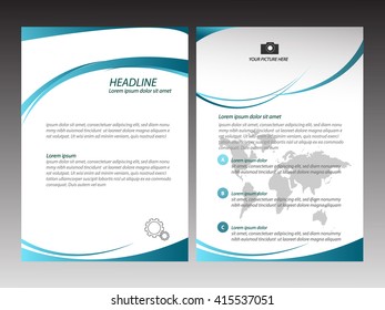 Cover Brochure template design 