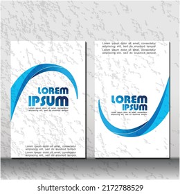 Cover, Broschüre, flyer Hintergrund für Geschäftsdesign